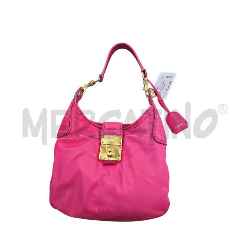 BORSA DONNA MIU MIU FUCSIA DA RINNOVARE | Mercatino dell'Usato Arcore 2