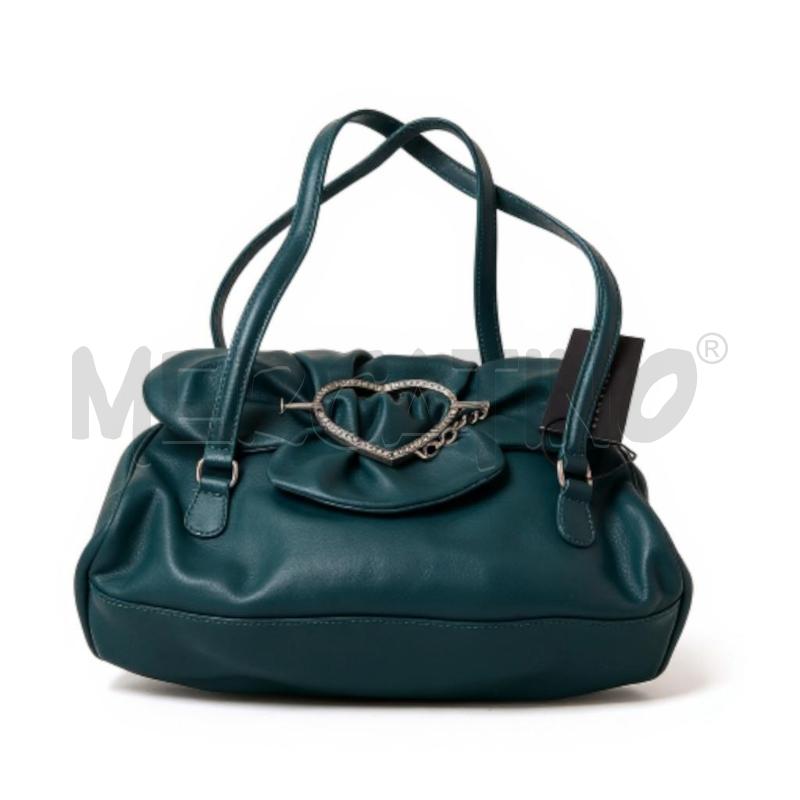 BORSA DONNA MOSCHINO JEANS VERDE BOSCO | Mercatino dell'Usato Arcore 1