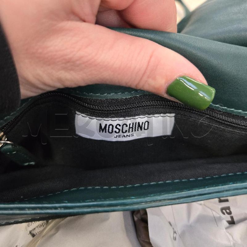 BORSA DONNA MOSCHINO JEANS VERDE BOSCO | Mercatino dell'Usato Arcore 3