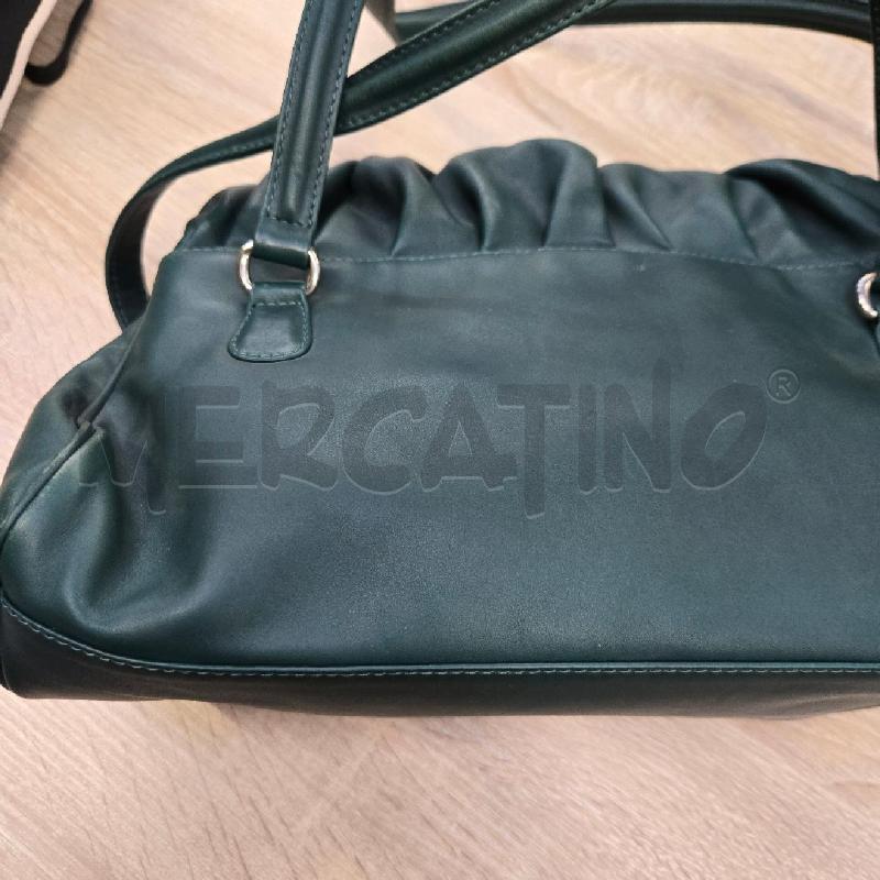 BORSA DONNA MOSCHINO JEANS VERDE BOSCO | Mercatino dell'Usato Arcore 4