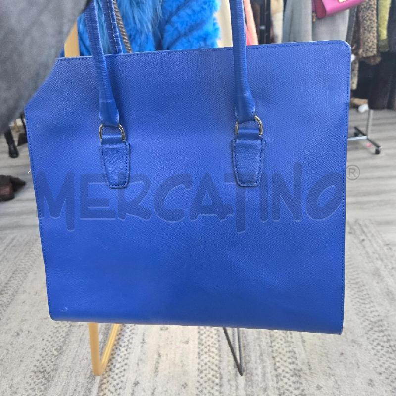 BORSA DONNA PATRIZIA PEPE BLU | Mercatino dell'Usato Arcore 3
