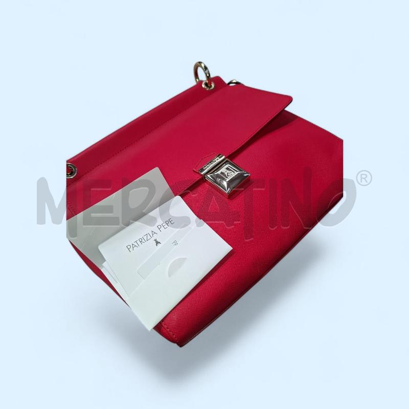 BORSA DONNA PATRIZIA PEPE ROSSA | Mercatino dell'Usato Arcore 3