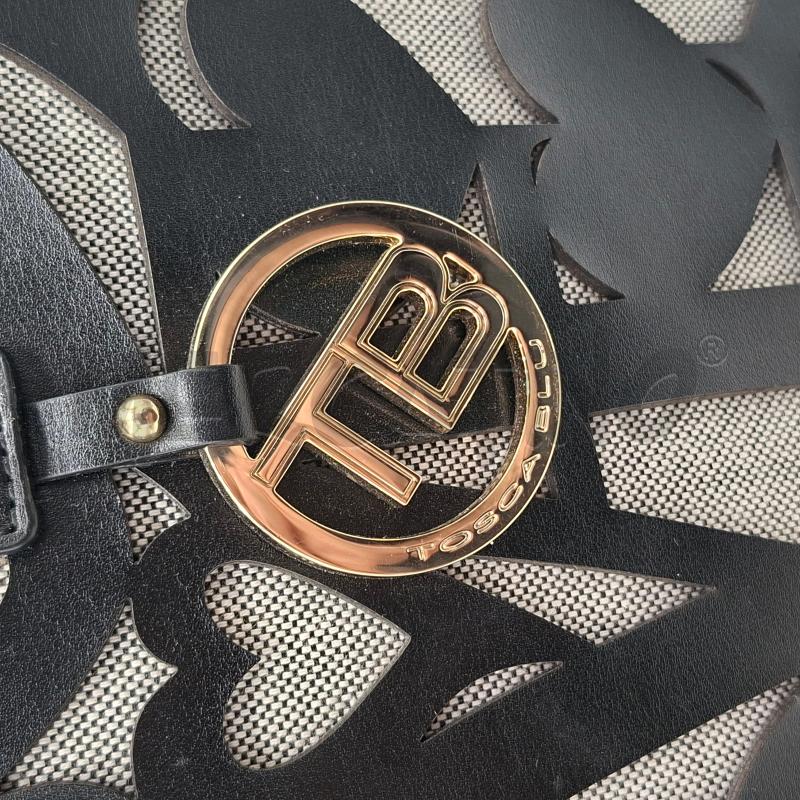 BORSA DONNA TOSCA BLU NERA | Mercatino dell'Usato Arcore 3