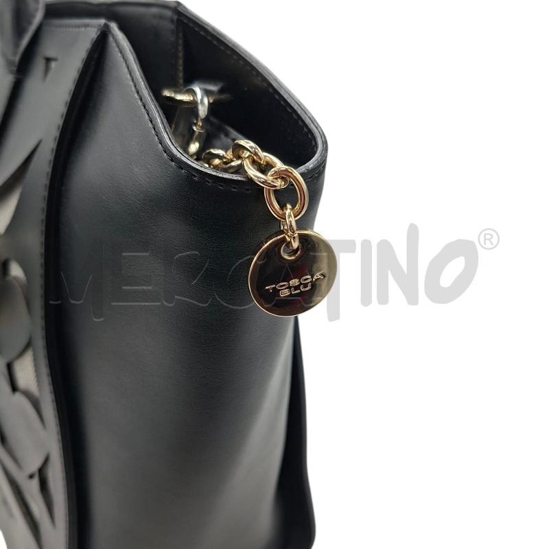 BORSA DONNA TOSCA BLU NERA | Mercatino dell'Usato Arcore 4