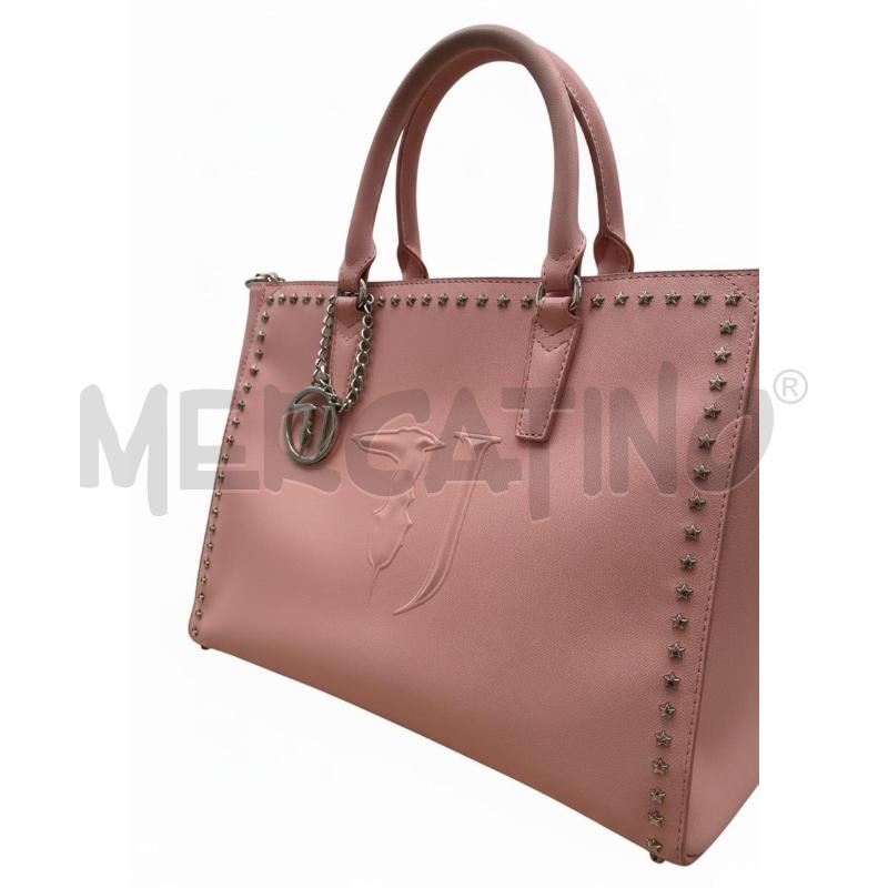 BORSA DONNA TRUSSARDI JEANS ROSA  | Mercatino dell'Usato Arcore 2