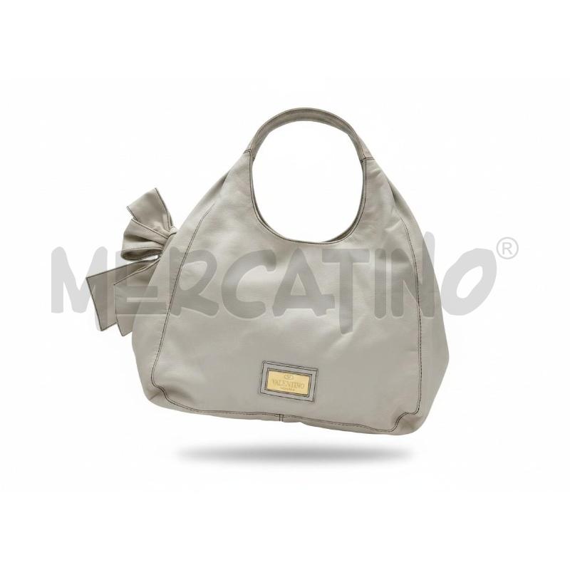 BORSA DONNA VALENTINO GARAVANI GRIGIO PICC DIFF | Mercatino dell'Usato Arcore 1