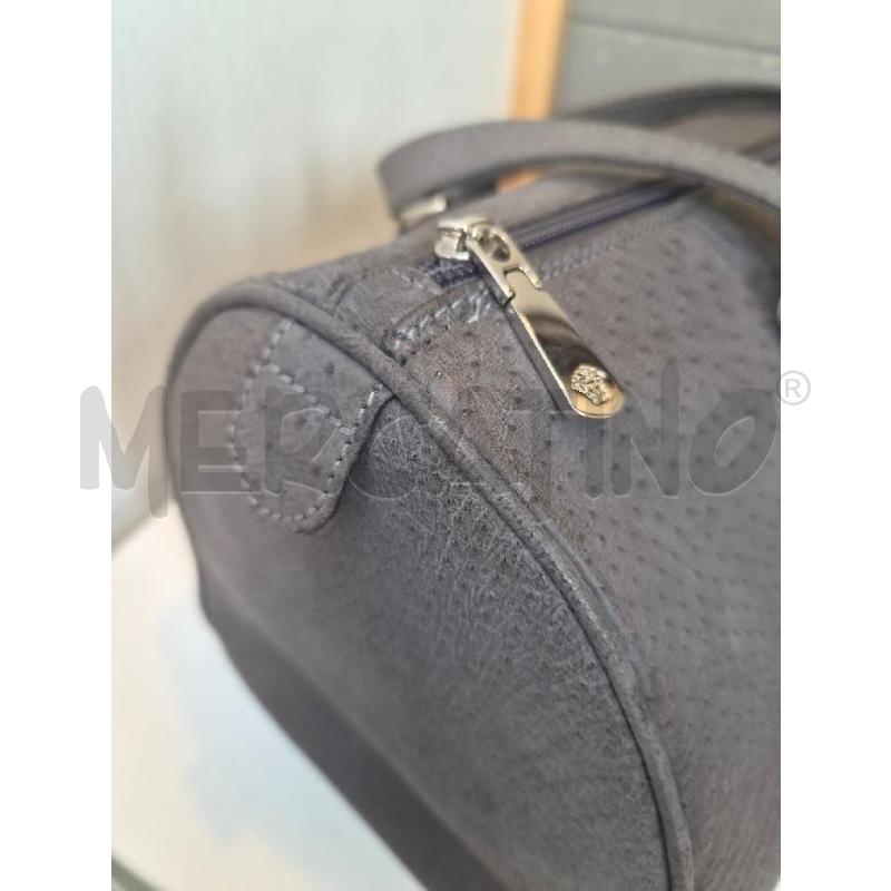 BORSA DONNA VERSACE GRIGIA VINTAGE | Mercatino dell'Usato Arcore 4
