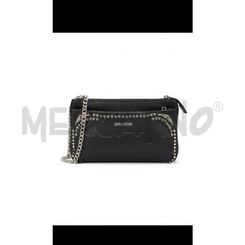 BORSA DONNA ZADIG & VOLTAIRE NERA BORCHIE | Mercatino dell'Usato Arcore 1