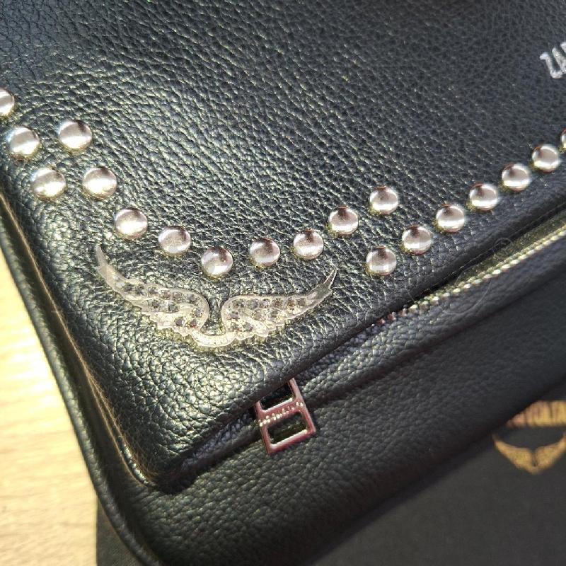 BORSA DONNA ZADIG & VOLTAIRE NERA BORCHIE | Mercatino dell'Usato Arcore 3