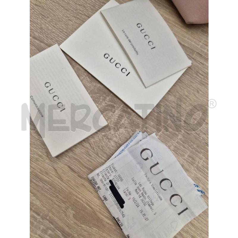 BORSA GUCCI MONOGRAM ROSA NUOVA CON CARTELLINO | Mercatino dell'Usato Arcore 5