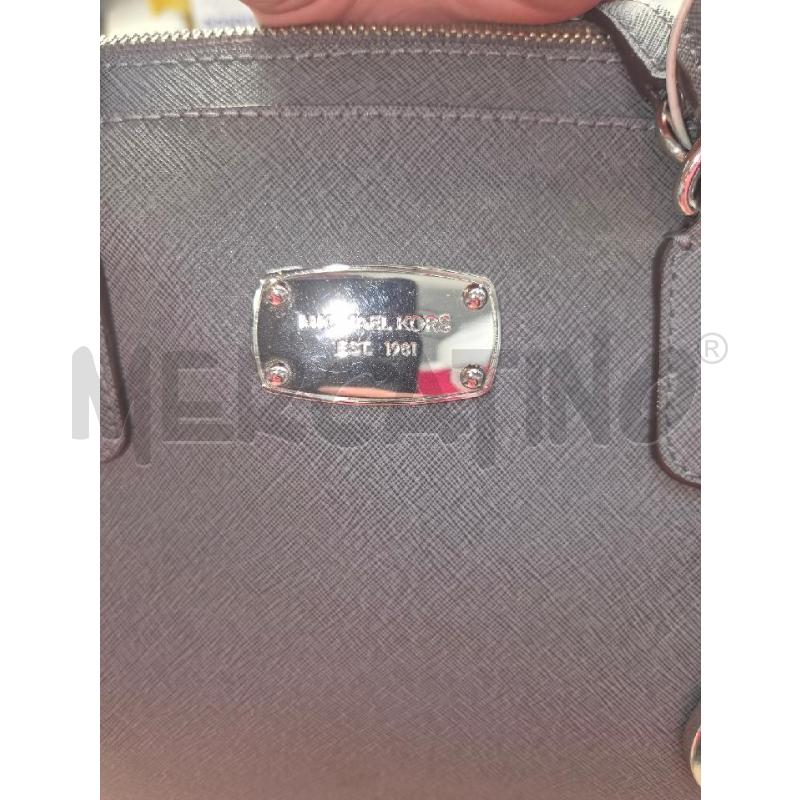 BORSA MICHAEL KORS ANTRACITE SAFFIANO  | Mercatino dell'Usato Arcore 3