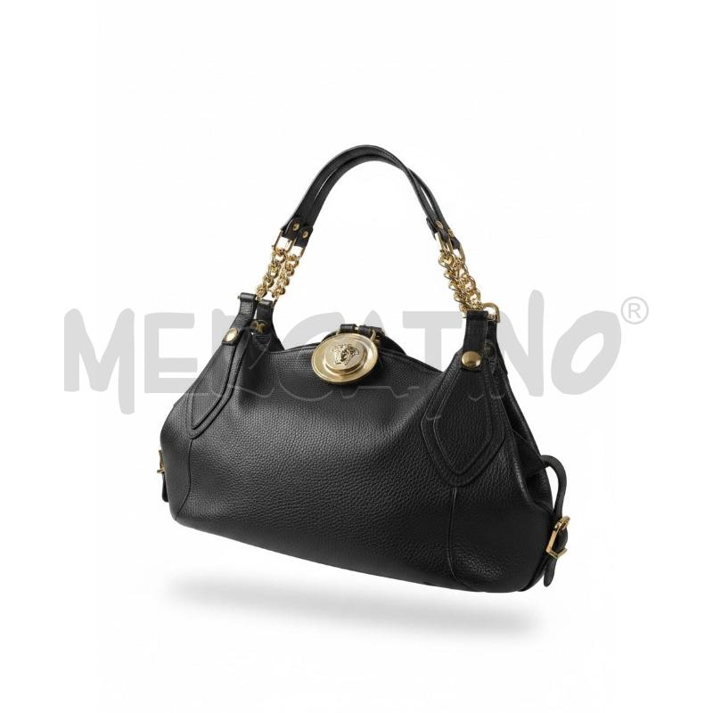 BORSA VERSACE NERA MEDUSA | Mercatino dell'Usato Arcore 1