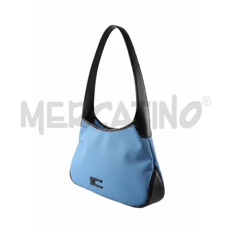 BORSETTA DONNA COCCINELLE BLU NERA  | Mercatino dell'Usato Arcore 1