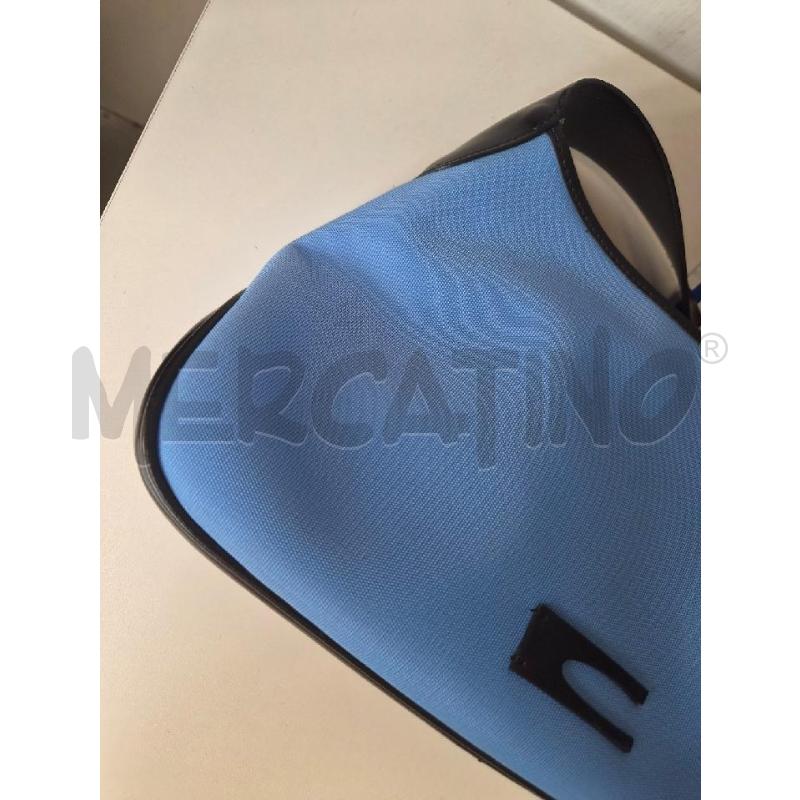 BORSETTA DONNA COCCINELLE BLU NERA  | Mercatino dell'Usato Arcore 2