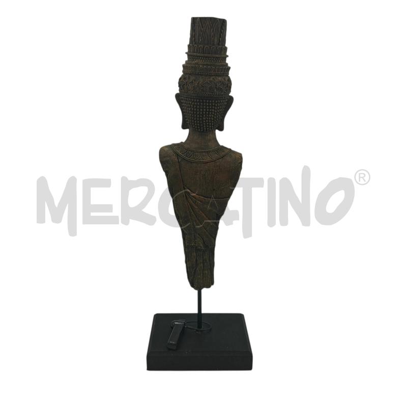 BUDDHA STILE THAILANDESE BASE NERA | Mercatino dell'Usato Arcore 4