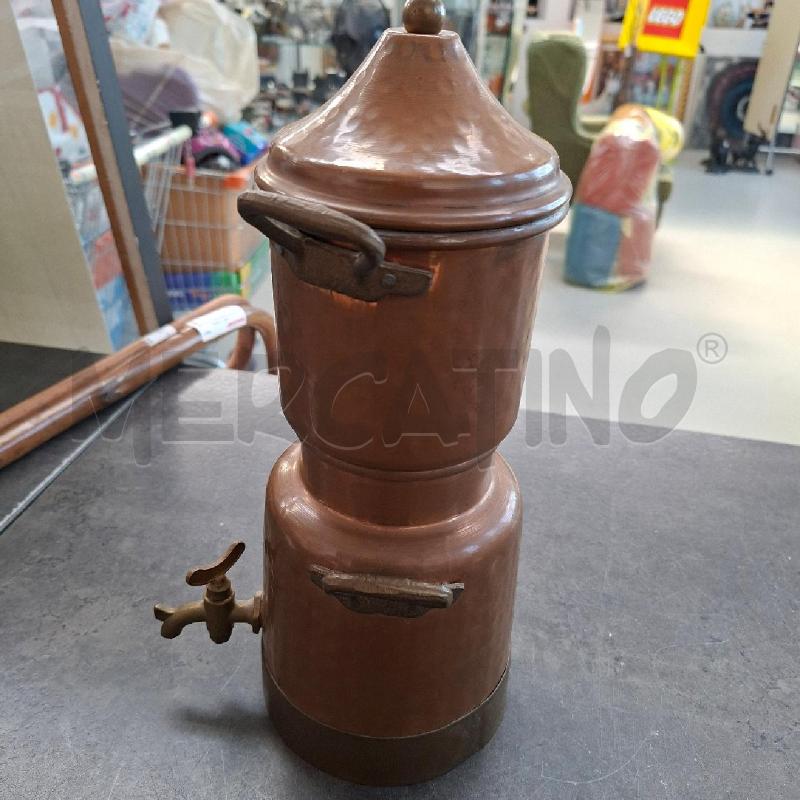CAFFETTIERA INFUSIERA RAME E OTTONE 35 CM | Mercatino dell'Usato Arcore 1