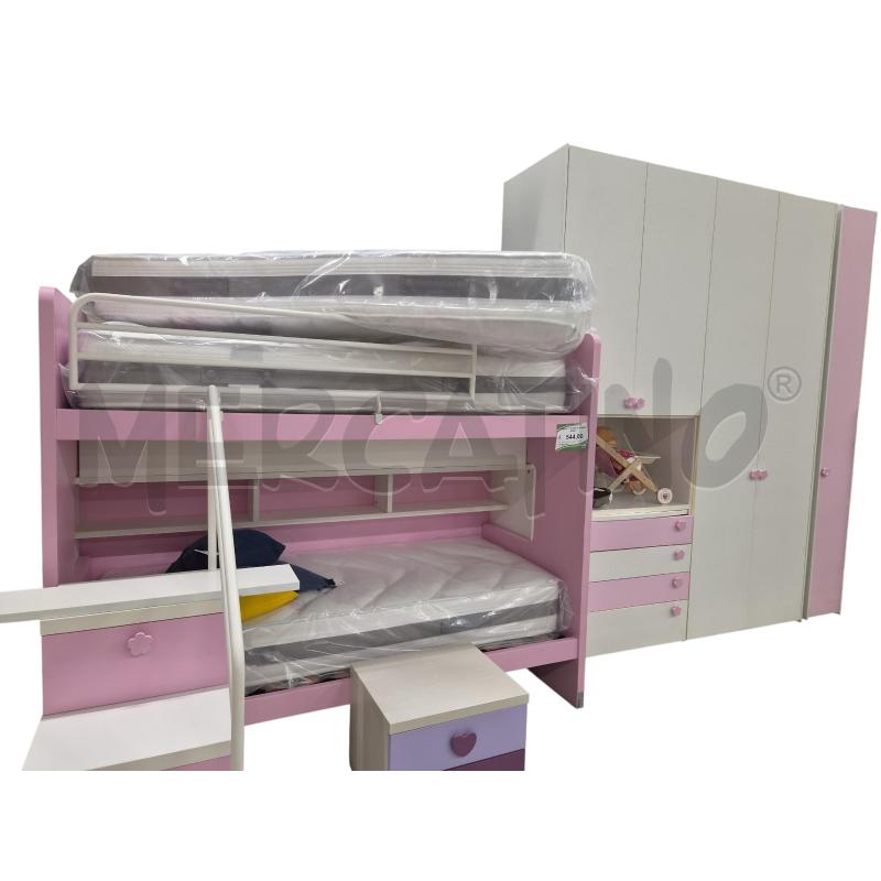 CAMERETTA PONTE BAMBINI ROSA | Mercatino dell'Usato Arcore 1