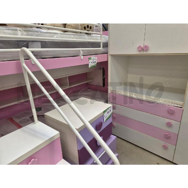 CAMERETTA PONTE BAMBINI ROSA | Mercatino dell'Usato Arcore 5
