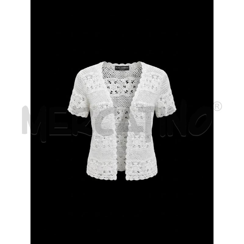 CAMICETTA DOLCE & GABBANA TG 40 PIZZO BNC  | Mercatino dell'Usato Arcore 1