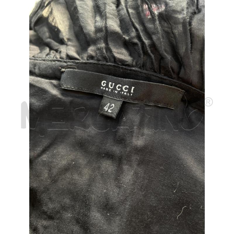CAMICETTA GUCCI NERA ARRICCIATA TG 42 | Mercatino dell'Usato Arcore 2