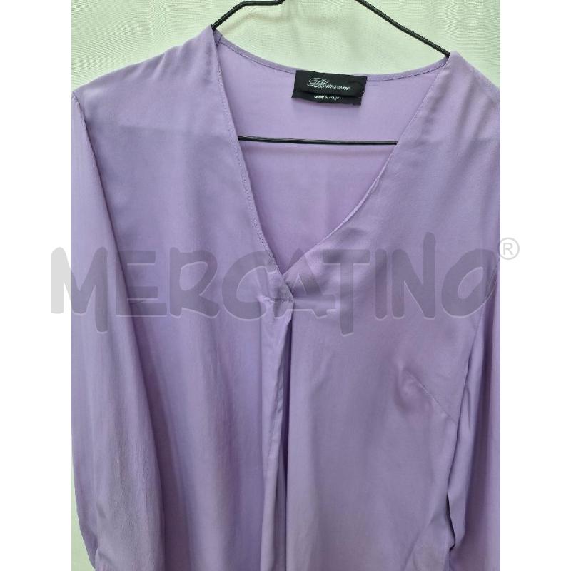 CAMICIA DONNA BLUMARINE TG 40 LILLA  | Mercatino dell'Usato Arcore 2