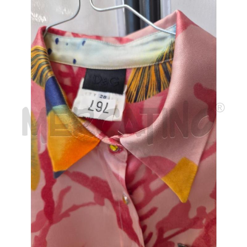 CAMICIA DONNA DOLCE&GABBANA SETA FANTASIA TG 42 | Mercatino dell'Usato Arcore 3