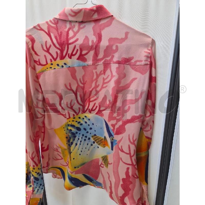 CAMICIA DONNA DOLCE&GABBANA SETA FANTASIA TG 42 | Mercatino dell'Usato Arcore 4