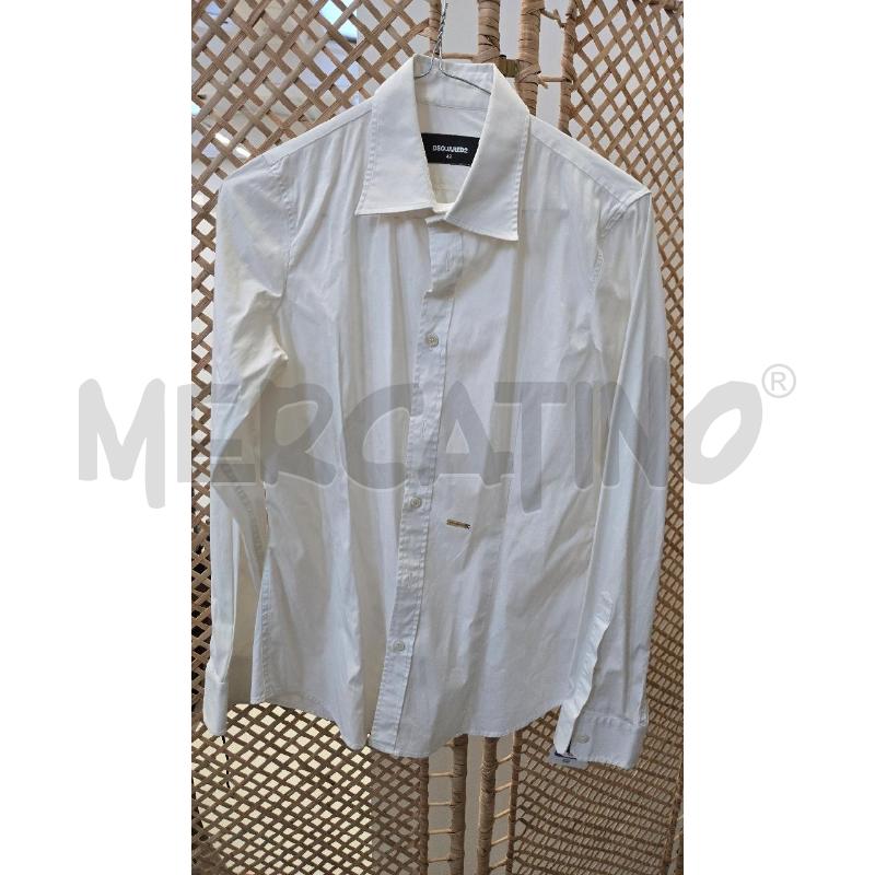 CAMICIA DONNA DSQUARED BIANCA TG 42 | Mercatino dell'Usato Arcore 2