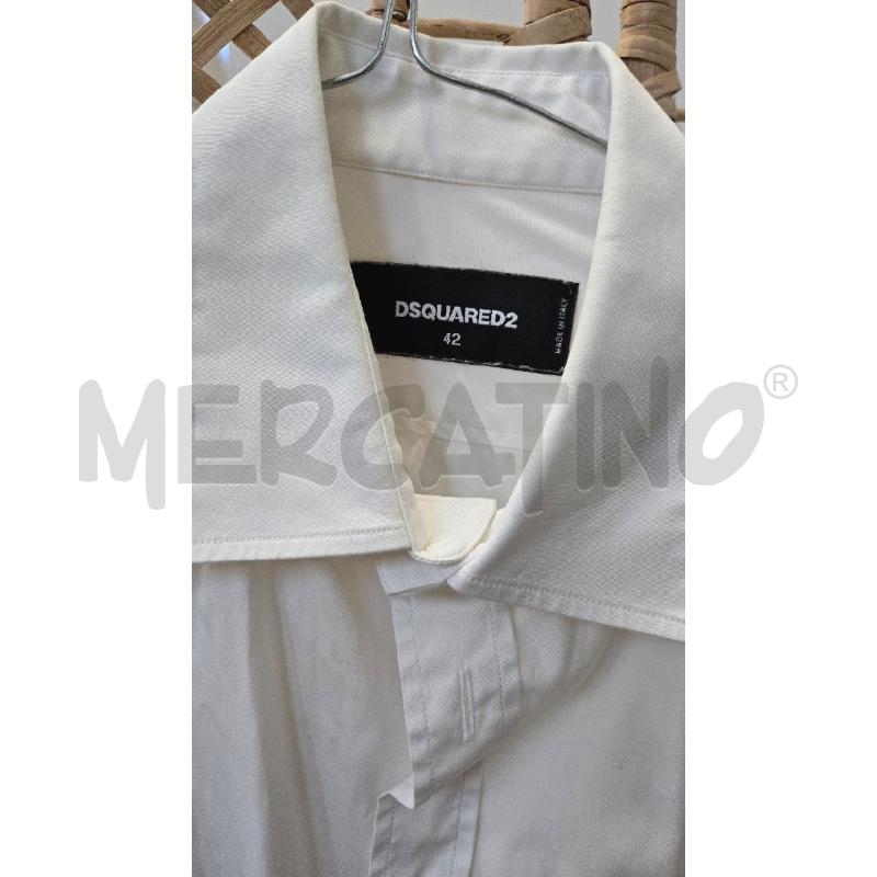 CAMICIA DONNA DSQUARED BIANCA TG 42 | Mercatino dell'Usato Arcore 3