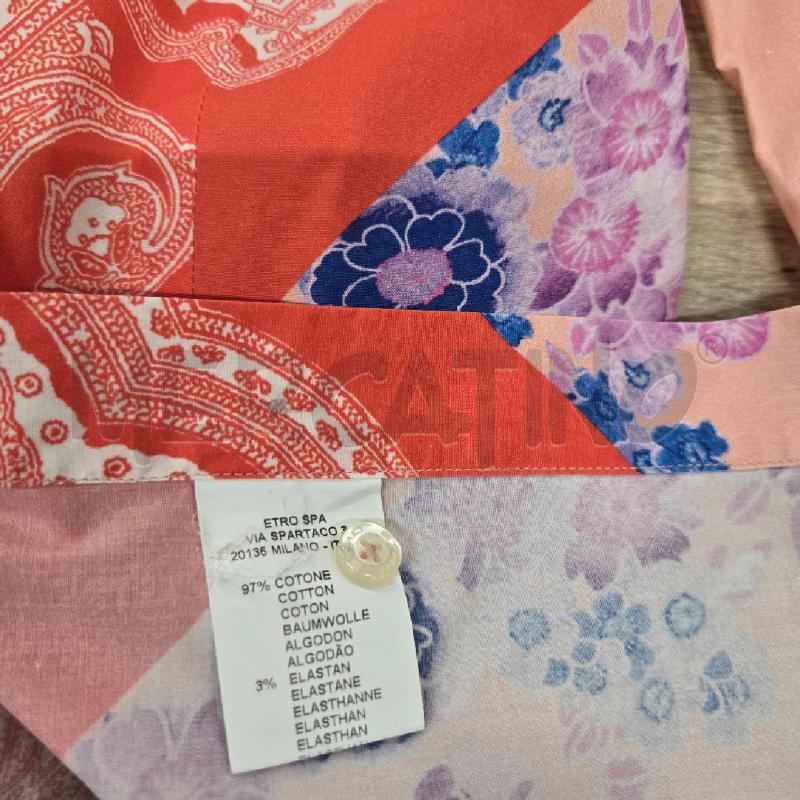 CAMICIA DONNA ETRO ROSA TG 38 | Mercatino dell'Usato Arcore 4