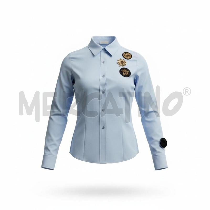 CAMICIA DONNA PINKO AZZURRO | Mercatino dell'Usato Arcore 1
