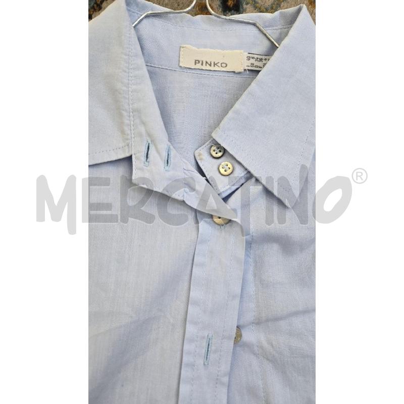 CAMICIA DONNA PINKO AZZURRO | Mercatino dell'Usato Arcore 2