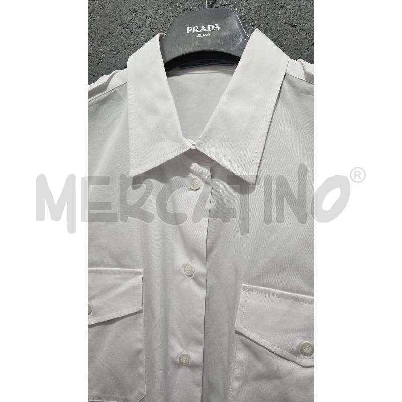 CAMICIA DONNA PRADA BIANCA TG XL | Mercatino dell'Usato Arcore 4