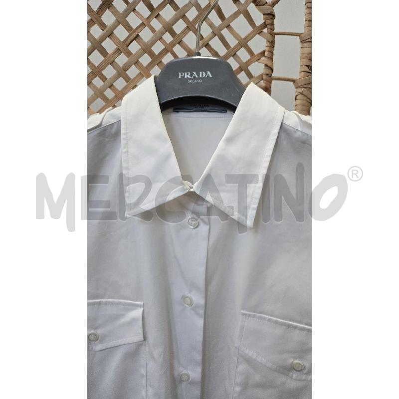 CAMICIA DONNA PRADA BIANCA TG XL | Mercatino dell'Usato Arcore 5