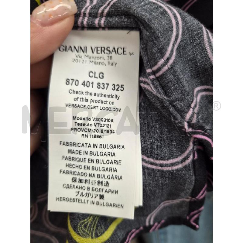 CAMICIA UOMO VERSACE COLLECTION A FANTASIA TG 39(L) | Mercatino dell'Usato Arcore 4