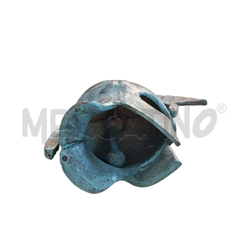 CAMPANELLA ELMETTO BRONZO STILE SPARTANO  | Mercatino dell'Usato Arcore 4
