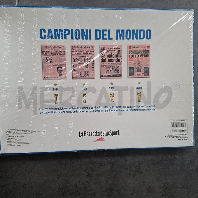CAMPIONI DEL MONDO LA GAZZETTA DELLO SPORT  | Mercatino dell'Usato Arcore 2