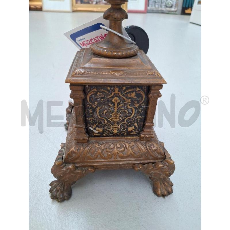 CANDELABRO VECCHIO 5 PUNTE METALLO  | Mercatino dell'Usato Arcore 3