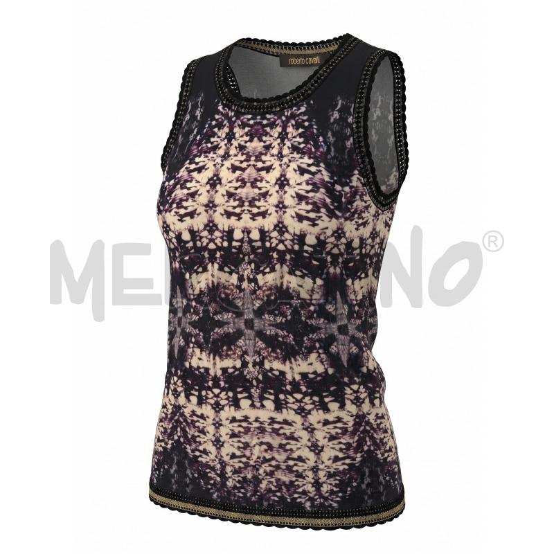 CANOTTA DONNA ROBERTO CAVALLI FANTASIA TG 40 | Mercatino dell'Usato Arcore 1