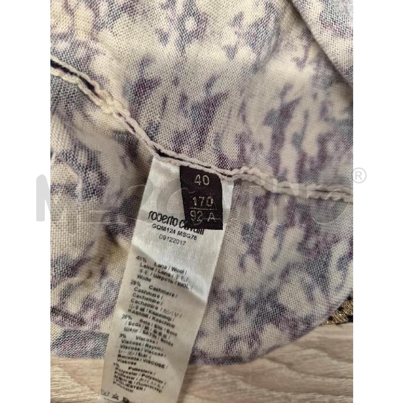 CANOTTA DONNA ROBERTO CAVALLI FANTASIA TG 40 | Mercatino dell'Usato Arcore 4