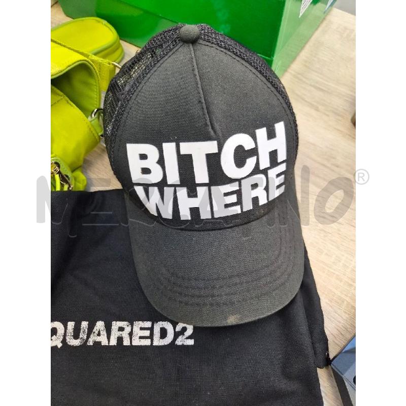 CAPPELLINO DSQUARED2 BITCH HERE  | Mercatino dell'Usato Arcore 1