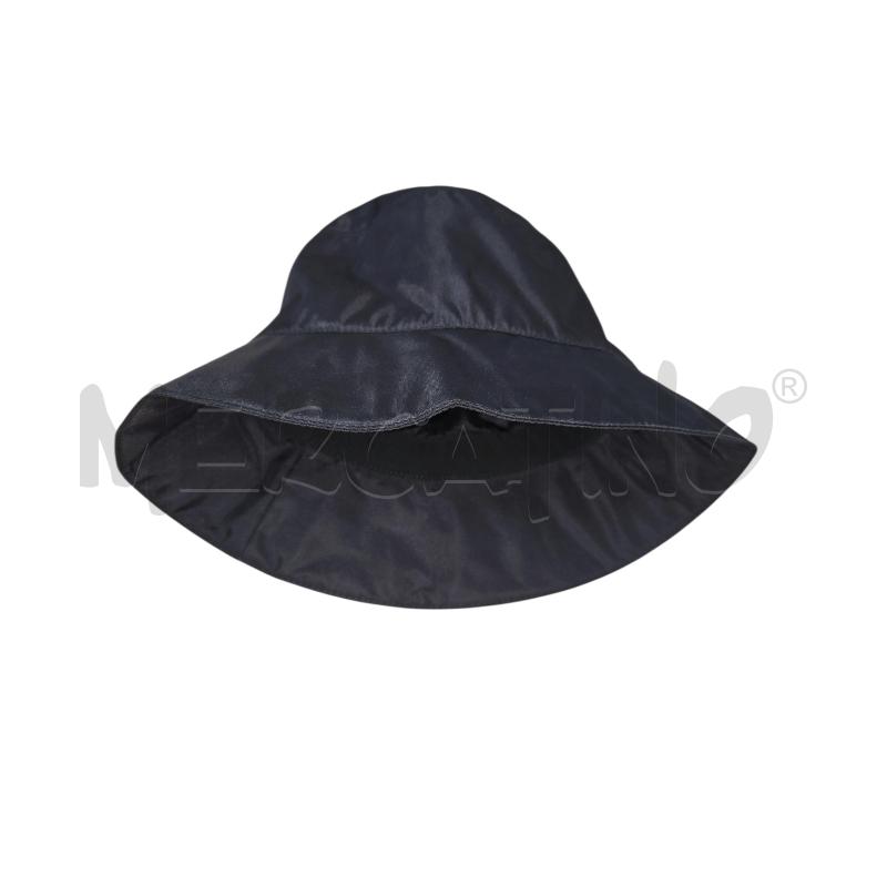 CAPPELLINO UNISEX PRADA PESCATORE TG M NERO NYLON | Mercatino dell'Usato Arcore 1