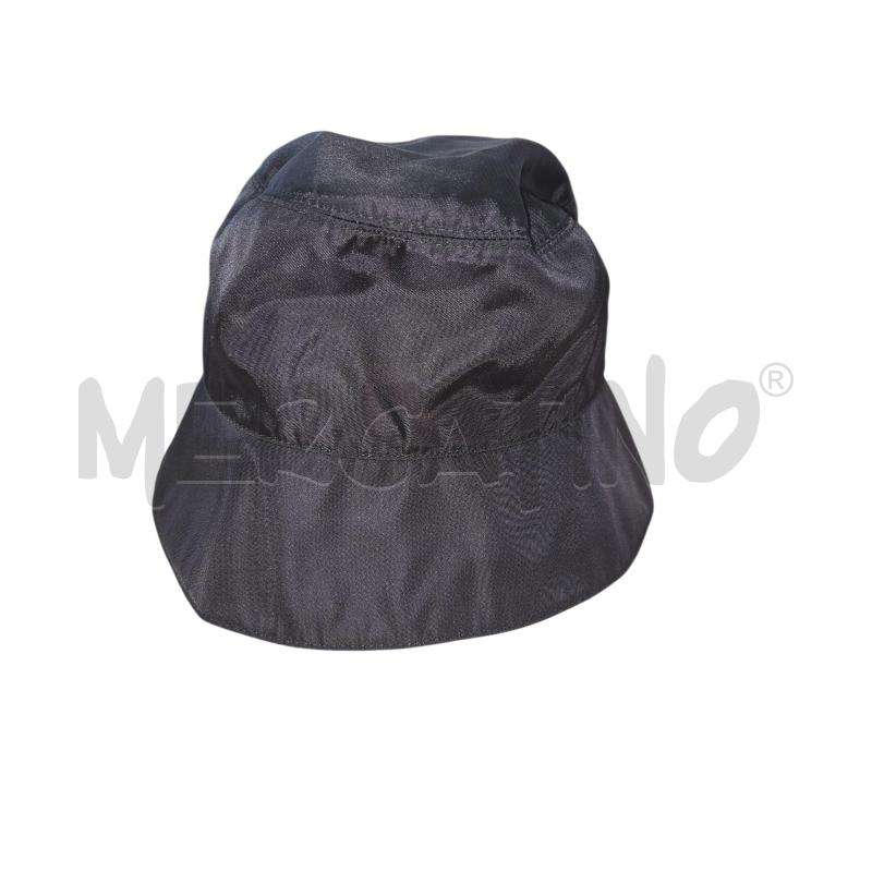 CAPPELLINO UNISEX PRADA PESCATORE TG M NERO NYLON | Mercatino dell'Usato Arcore 2