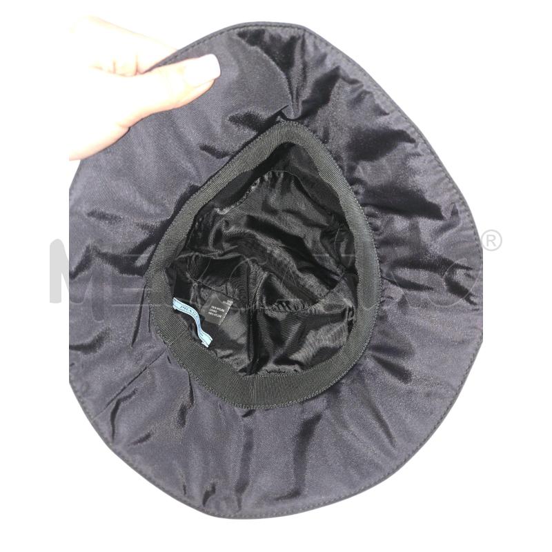 CAPPELLINO UNISEX PRADA PESCATORE TG M NERO NYLON | Mercatino dell'Usato Arcore 3
