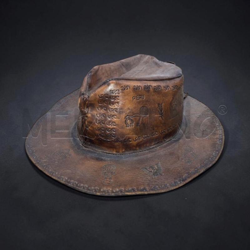 CAPPELLO UOMO COWBOY PERU MARRONE  | Mercatino dell'Usato Arcore 1