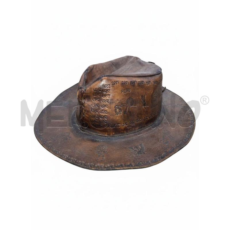 CAPPELLO UOMO COWBOY PERU MARRONE  | Mercatino dell'Usato Arcore 2