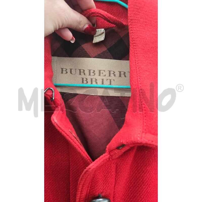 CAPPOTTO DONNA BURBERRY ROSSO TG 48 LANA  | Mercatino dell'Usato Arcore 2
