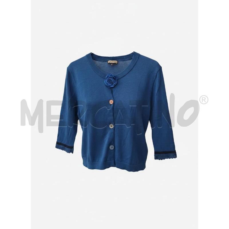 CARDIGAN DONNA MALIPARMI BLU | Mercatino dell'Usato Arcore 1