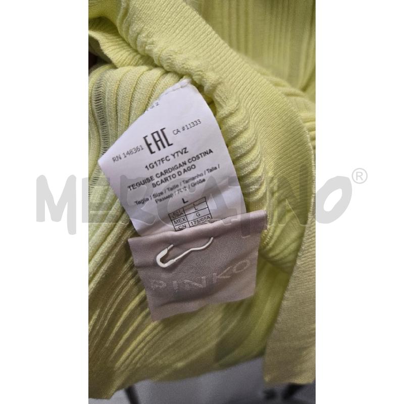 CARDIGAN DONNA PINKO FLUO TG M NEW  | Mercatino dell'Usato Arcore 4