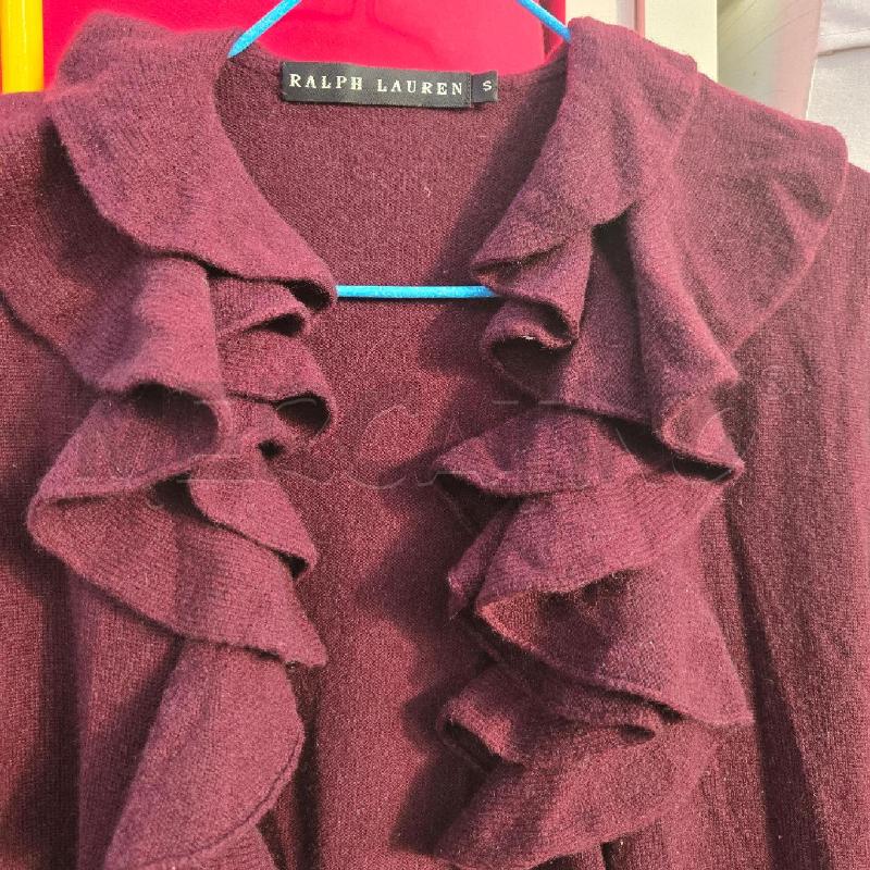CARDIGAN DONNA RALPH LAUREN BURGUNDI | Mercatino dell'Usato Arcore 2